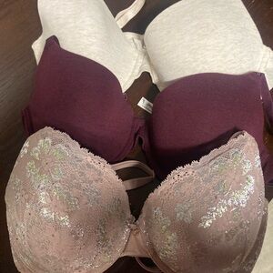 PINK Victoria's Secret Brown Lace Bra Intimates & Sleepwear